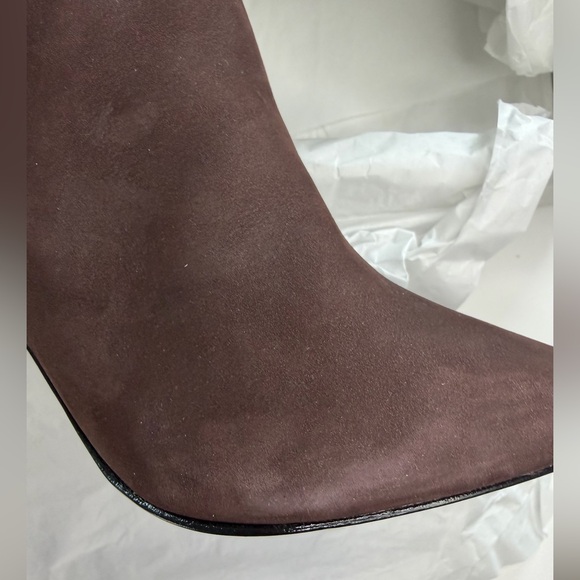 MARYANA SCULPT NUBUCK BOOT $298.00 Color Dark Chocolate Size 10 - Picture 16 of 16